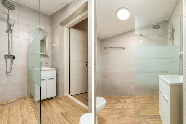 Foto van Appartement in Valbandon bij Strand & Fažana - Vakantiehuis in Fažana - BathRoom
