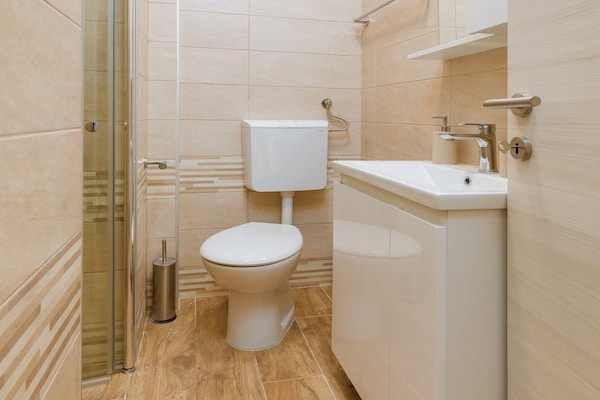 Foto van Appartement in Valbandon bij Strand & Brijuni - Vakantiehuis in Fažana - BathRoom