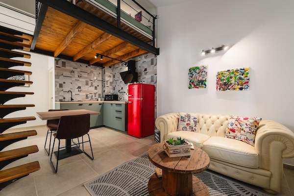 Foto van Appartement met gezellige slaapkamer - Vakantiehuis in Porec - LivingRoom