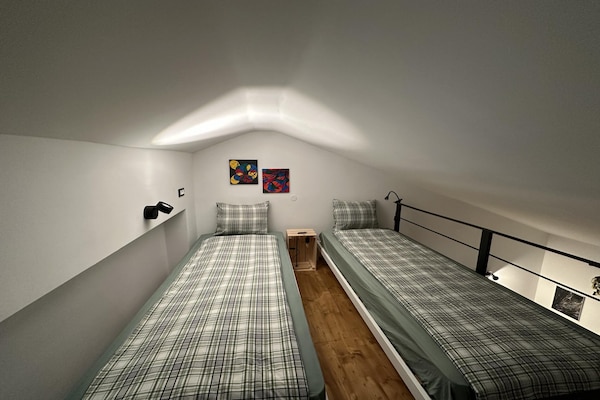 Foto van Appartement met gezellige slaapkamer - Vakantiehuis in Porec - BedRoom