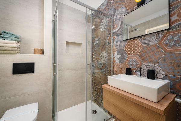 Foto van Appartement met gezellige slaapkamer - Vakantiehuis in Porec - BathRoom