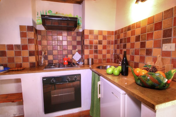 Foto van Glooiende boerderij van Val d'Orcia - Vakantiehuis in Castiglione D'orcia - Kitchen