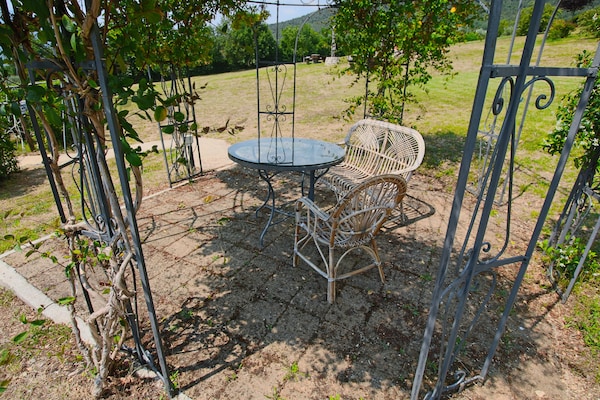 Foto van Boerderij in Casperia met zwembad & uitzicht - Vakantiehuis in Casperia - TerraceBalcony