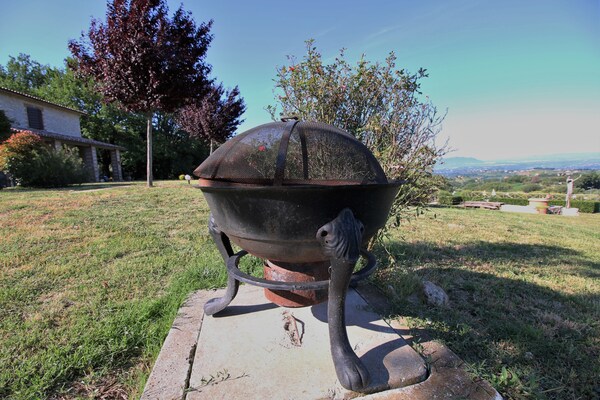 Foto van Boerderij in Casperia met zwembad & uitzicht - Vakantiehuis in Casperia - Ambiance