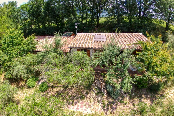 Foto van Vakantiehuis in Assisi met verwarmd zwembad - Vakantiehuis in Assisi - ExteriorSummer