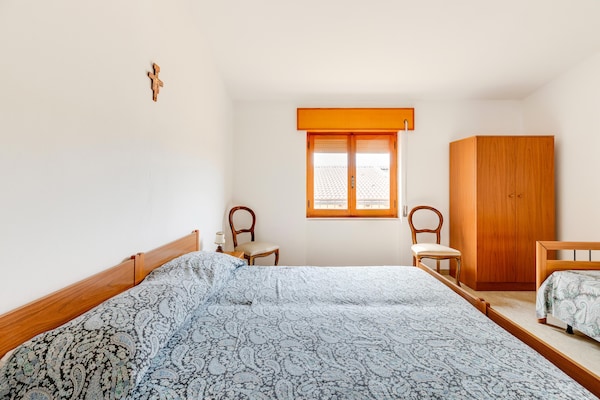 Foto van Appartement met zeezicht in het historische - Vakantiehuis in Castelsardo - BedRoom