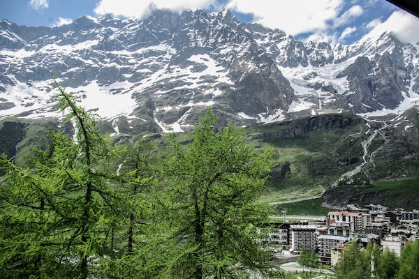 Foto van Skiresort, hellingen van Cervinia - Vakantiehuis in Breuil-Cervinia - ViewWinter