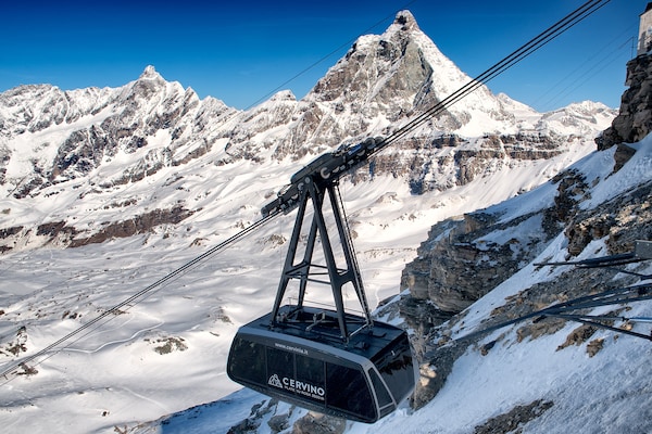 Foto van Skiresort, hellingen van Cervinia - Vakantiehuis in Breuil-Cervinia - AreaWinter5KM