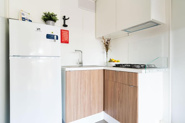 Foto van Lodge in het familiedorp Rimini vlakbij het strand - Kitchen