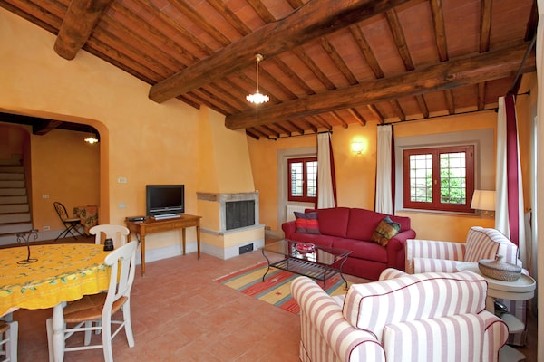 Foto van Toscaanse charme in Greve - Vakantiehuis in Greve in Chianti - LivingRoom