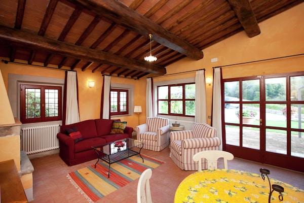 Foto van Toscaanse charme in Greve - Vakantiehuis in Greve in Chianti - LivingRoom