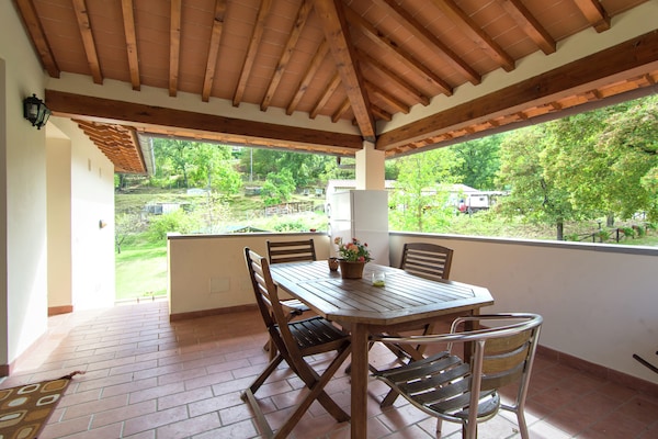 Foto van Vakantiehuis in Vicchio met Privézwembad - Vakantiehuis in Vicchio - TerraceBalcony