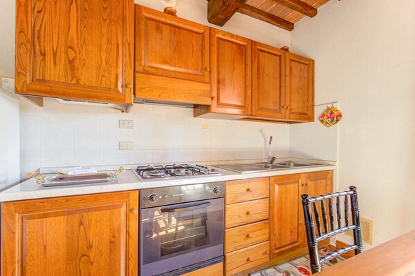 Foto van Zonnig appartement met tuin - Vakantiehuis in Gambassi Terme-Fi - Kitchen