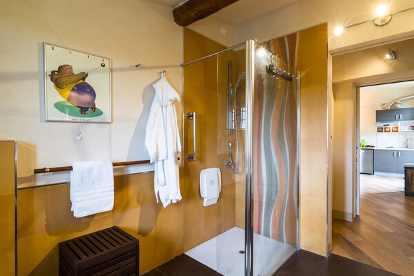 Foto van Vakantiehuis met zwembad - Vakantiehuis in Vinci - Florence - BathRoom