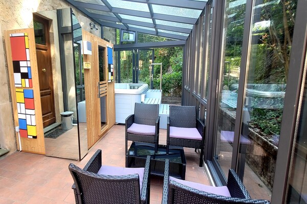 Foto van Villa in Pistoia met Zwembad en Uitzicht - Vakantiehuis in Pistoia - TerraceBalcony