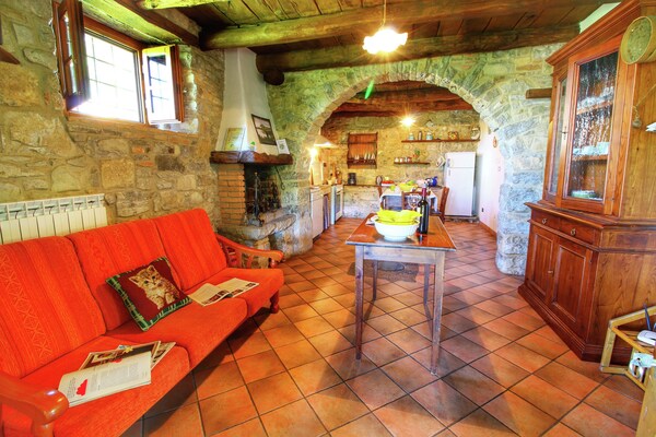 Foto van Boerderij met zwembad, Ortignano - Vakantiehuis in Ortignano - LivingRoom