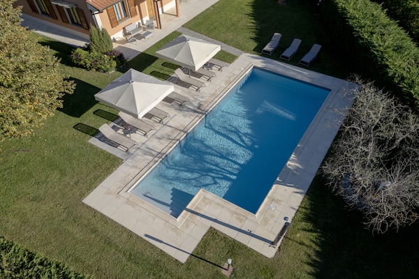 Foto van Villa in Toscane met zwembad - Vakantiehuis in Loro Ciuffenna - ExteriorSummer