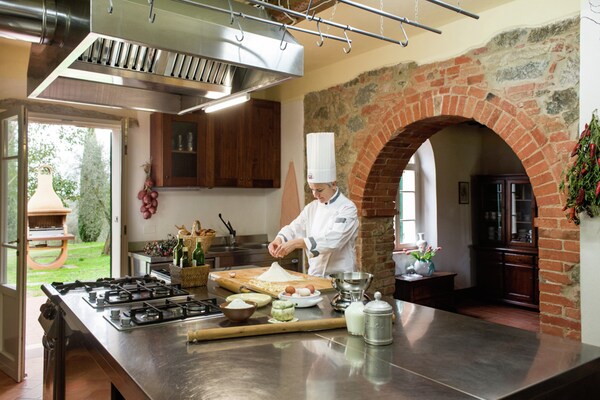 Foto van Villa met zwembad in Marciano - Vakantiehuis in Marciano Della Chiana - Kitchen