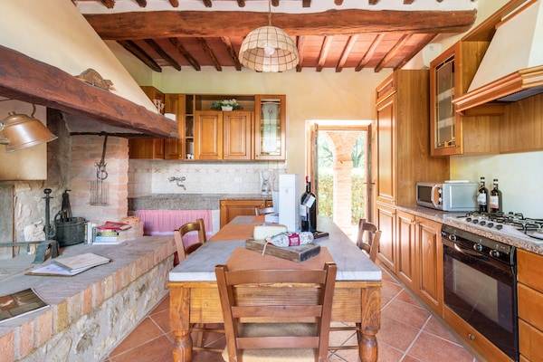 Foto van Zonnig vakantiehuis - Vakantiehuis in Gaiole in Chianti (SI) - Kitchen