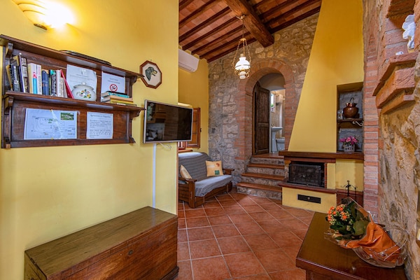 Foto van Zonnig vakantiehuis - Vakantiehuis in Gaiole in Chianti (SI) - Landing