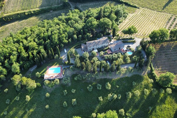 Foto van Zonnig vakantiehuis - Vakantiehuis in Gaiole in Chianti (SI) - ExteriorSummer