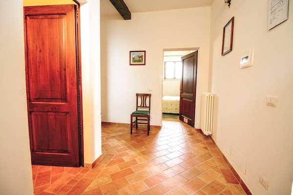 Foto van Boerderij in Toscane met zwembad - Vakantiehuis in Asciano - Landing