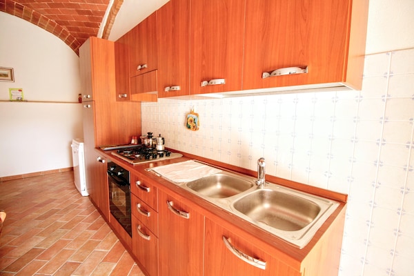 Foto van Boerderij in Toscane met zwembad - Vakantiehuis in Asciano - Kitchen