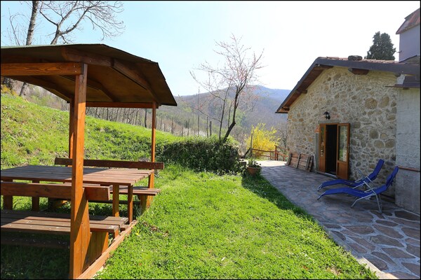 Foto van Huisje in Casoli bij skigebieden - Vakantiehuis in Bagni di Lucca - GardenSummer