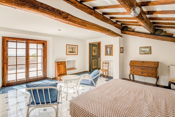 Foto van Toscaanse villa met terras - Vakantiehuis in Ansedonia (GR) - BedRoom