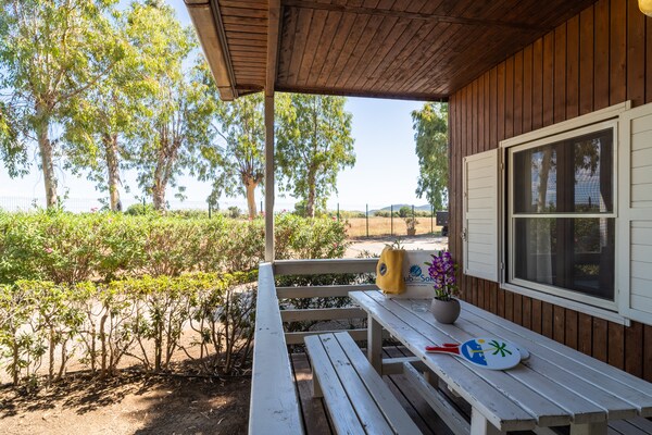Foto van Bungalow in het vakantiepark Orbetello - Vakantiehuis in Orbetello - TerraceBalcony