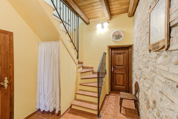 Foto van Monumentaal vakantiehuis in de heuvels van Abruzzo - Landing