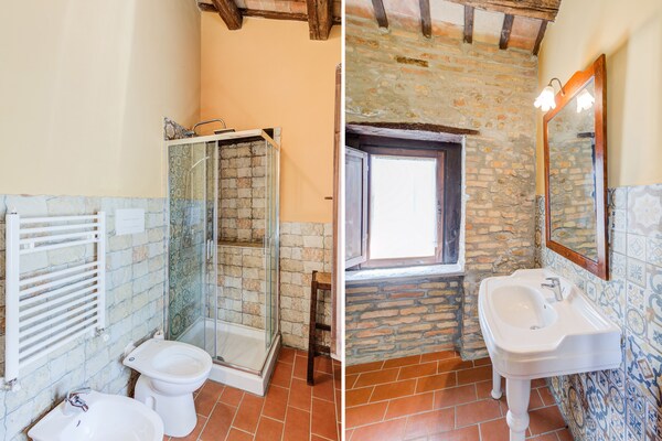 Foto van Monumentaal vakantiehuis in de heuvels van Abruzzo - BathRoom
