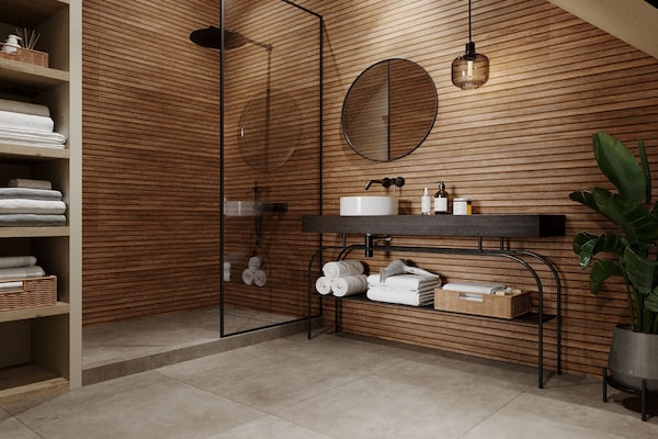Foto van Wellness Villa, Texel - Vakantiehuis in De Cocksdorp Texel - BathRoom