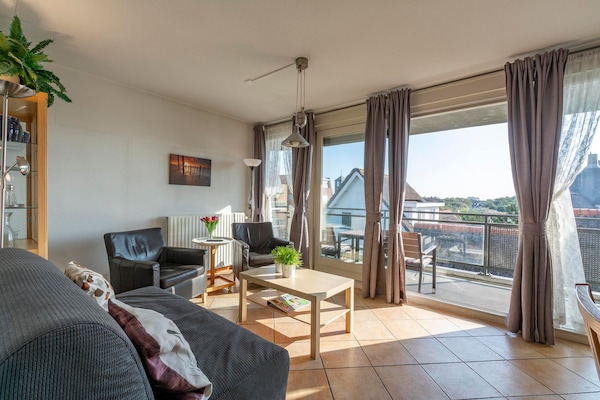 Foto van Appartement aan de kust met duinzicht - Vakantiehuis in Callantsoog - LivingRoom