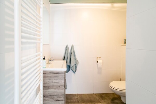 Foto van Knus vakantiehuis in Sint Maartensvlotbrug met gedeeld terras - BathRoom