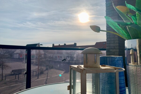 Foto van Appartement in Petten bij het Strand - Vakantiehuis in Petten - TerraceBalcony