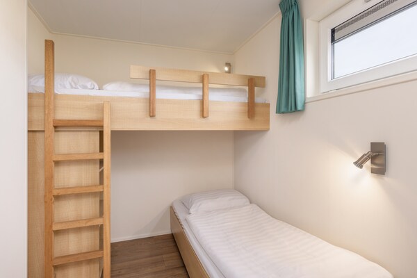 Foto van Moderne lodge vlakbij het strand - Vakantiehuis in Callantsoog - BedRoom