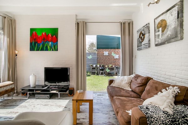 Foto van Bungalow bij Noordwijkse stranden - Vakantiehuis in Noordwijkerhout - LivingRoom