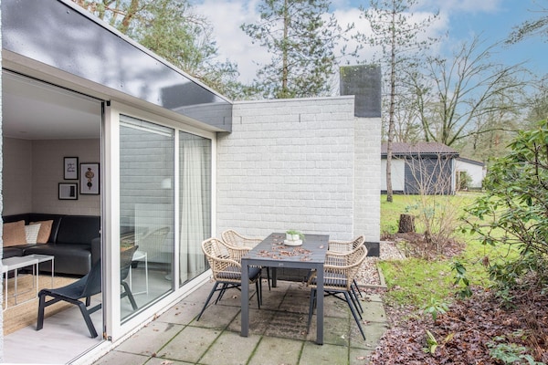 Foto van Bungalow bij Veluwezand - Vakantiehuis in Kootwijk - TerraceBalcony