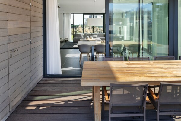 Foto van Watervilla in Zeeland bij Veerse Meer - Vakantiehuis in Arnemuiden - TerraceBalcony