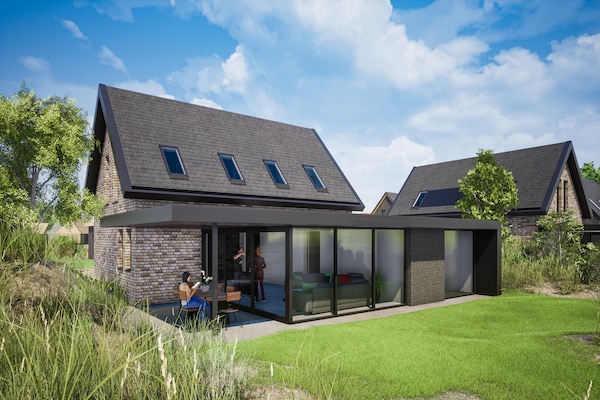 Foto van Luxe villa in Nieuwvliet-Bad met privézwembad - Vakantiehuis in Nieuwvliet - ExteriorSummer