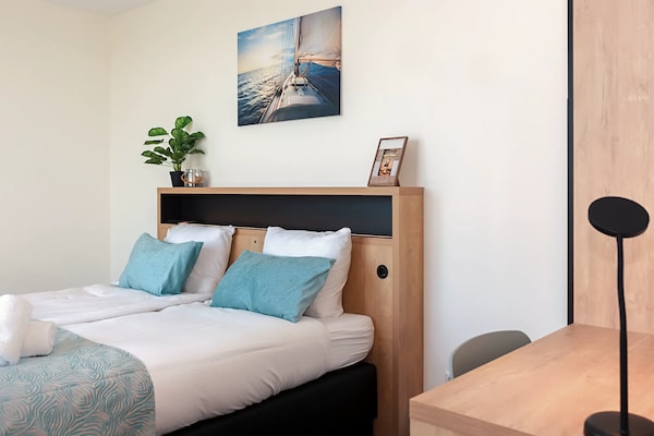 Foto van Gezellig appartement ideaal voor gezinnen. - Vakantiehuis in Breskens - ExteriorSummer