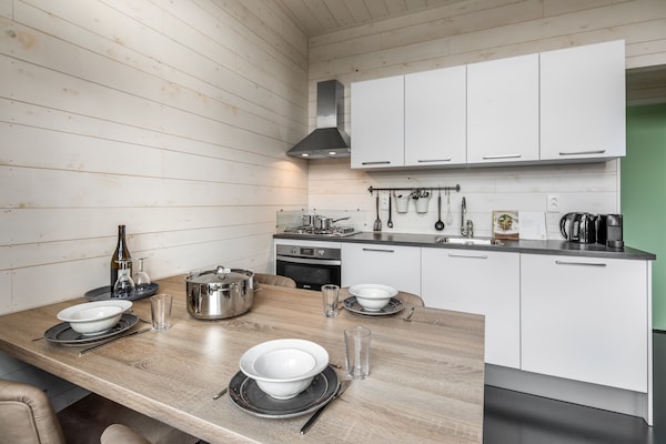 Foto van Lodge in Schaijk met Tuinterras - Vakantiehuis in Schaijk - Kitchen