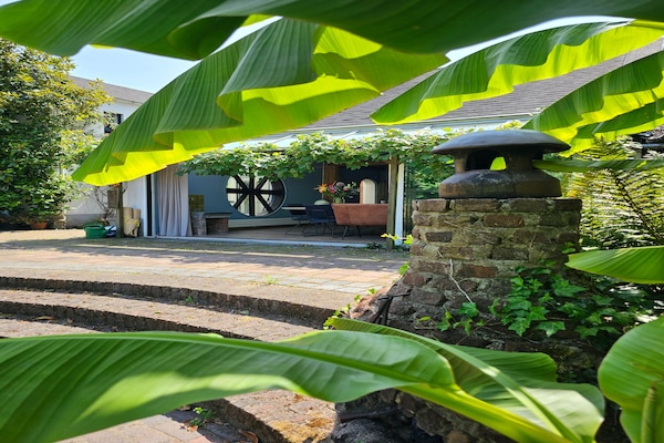 Foto van Dorpswoning in Leende bij Sterrenrestaurant - Vakantiehuis in Leende - TerraceBalcony