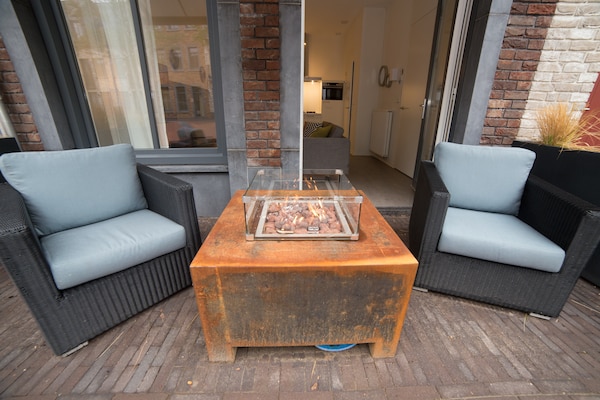 Foto van Moderne retraite in Maastricht - Vakantiehuis in Maastricht - TerraceBalcony