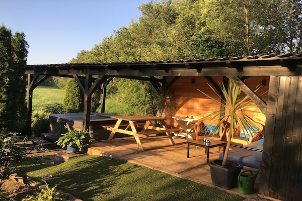 Foto van Vakantiehuis in Reutum met Bubbelbad - Vakantiehuis in Reutum-Weerselo - TerraceBalcony