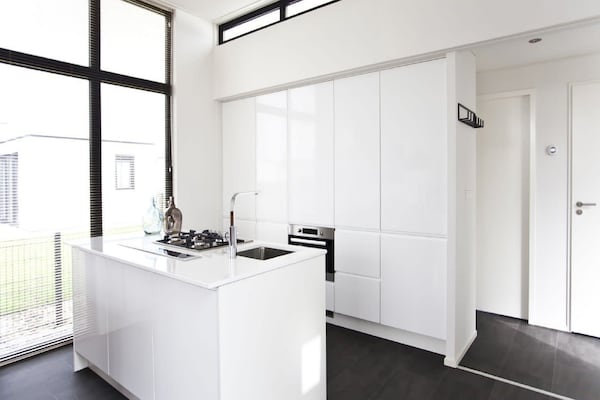 Foto van L-vormig chalet aan het Veluwemeer - Vakantiehuis in Biddinghuizen - Kitchen