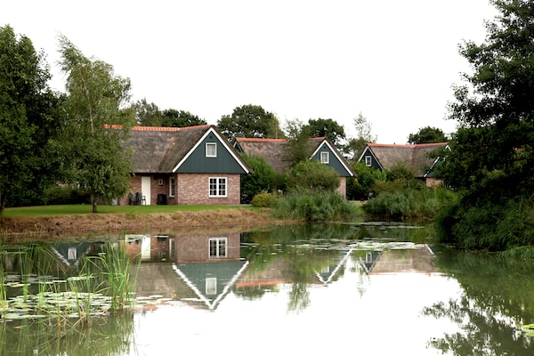 Foto van Wellness Villa aan de Weerribben - Vakantiehuis in Paasloo - ExteriorSummer