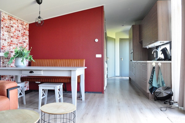Foto van Rustig chalet dichtbij Norg - Vakantiehuis in Haulerwijk - Kitchen