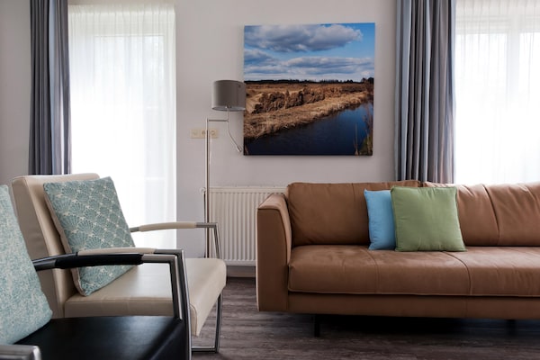 Foto van Luxe huis bij De Alde Feanen Reserve - Vakantiehuis in Earnewald - LivingRoom